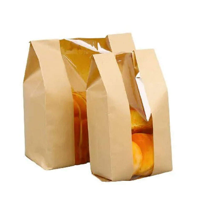 Kraft Paper Bag with Clear Window